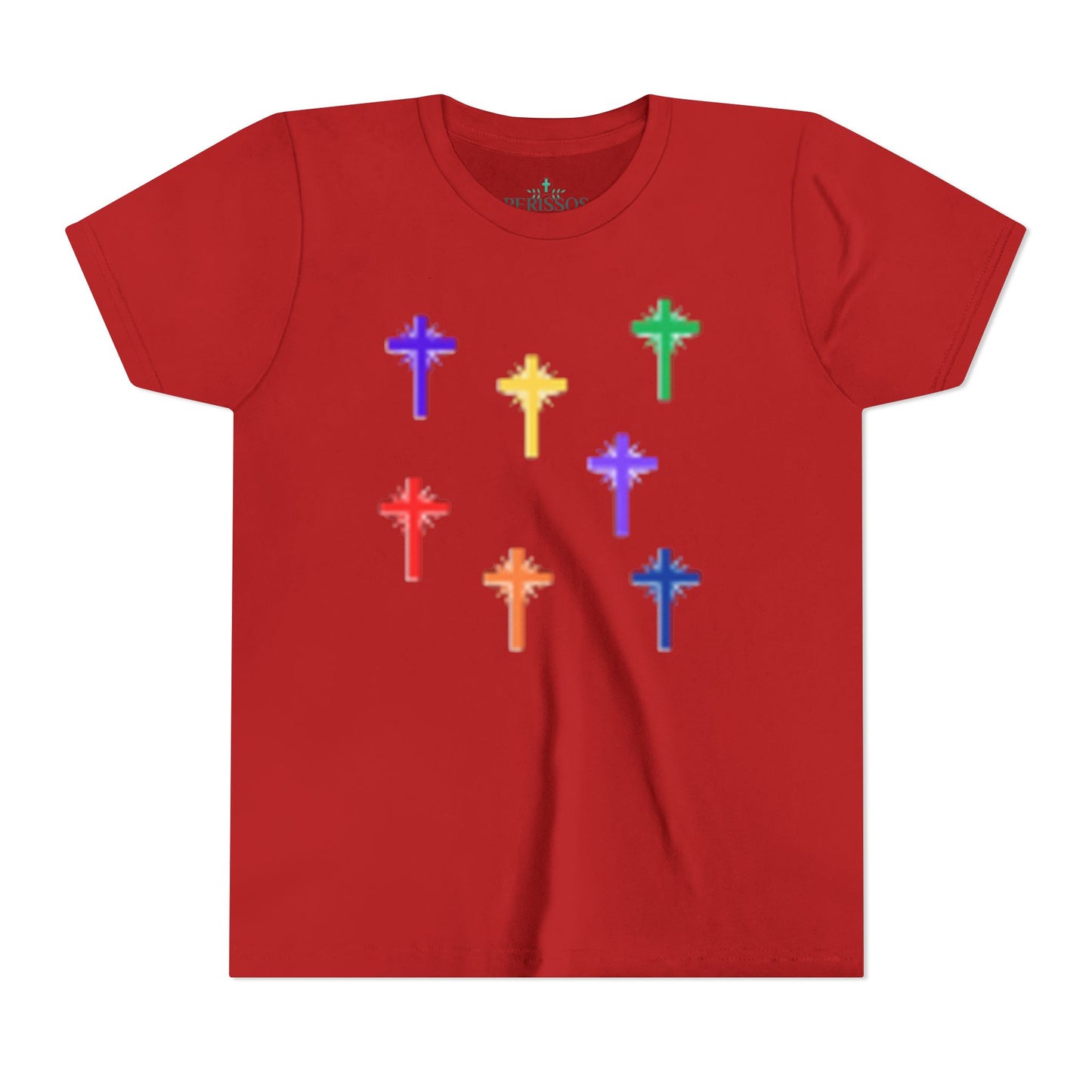 Colored Cross Tee Shirt-Children