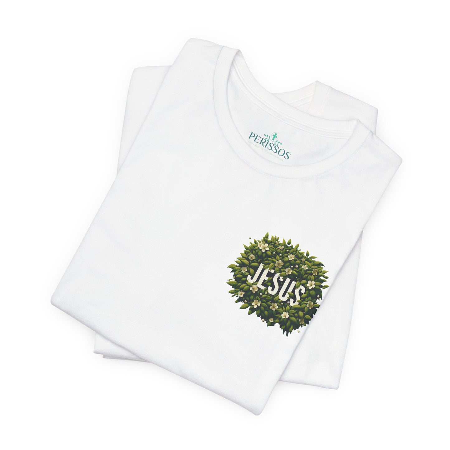 Jesus Leafy Tee Shirt-Unisex