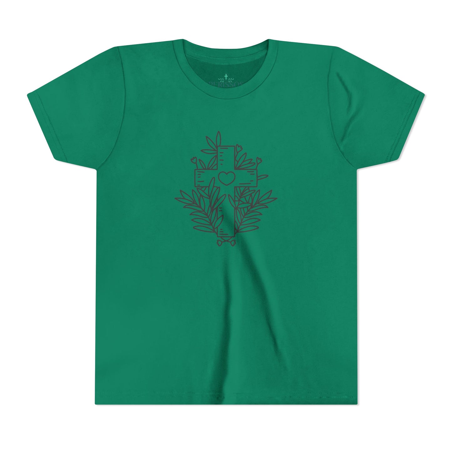 Black Cross Tee Shirt-Children