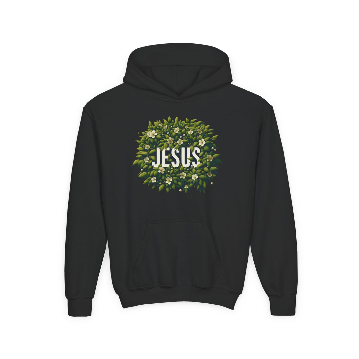 Jesus Leafy Hoodie-Children
