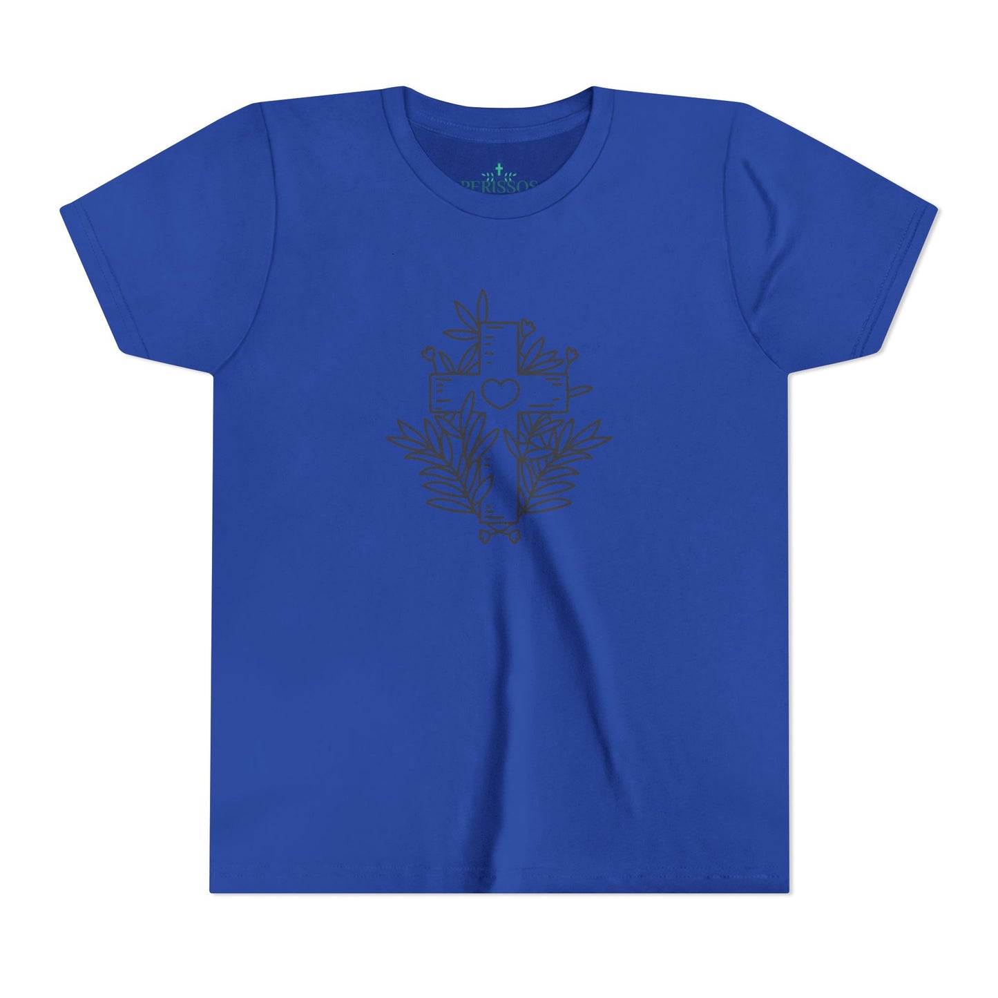 Black Cross Tee Shirt-Children