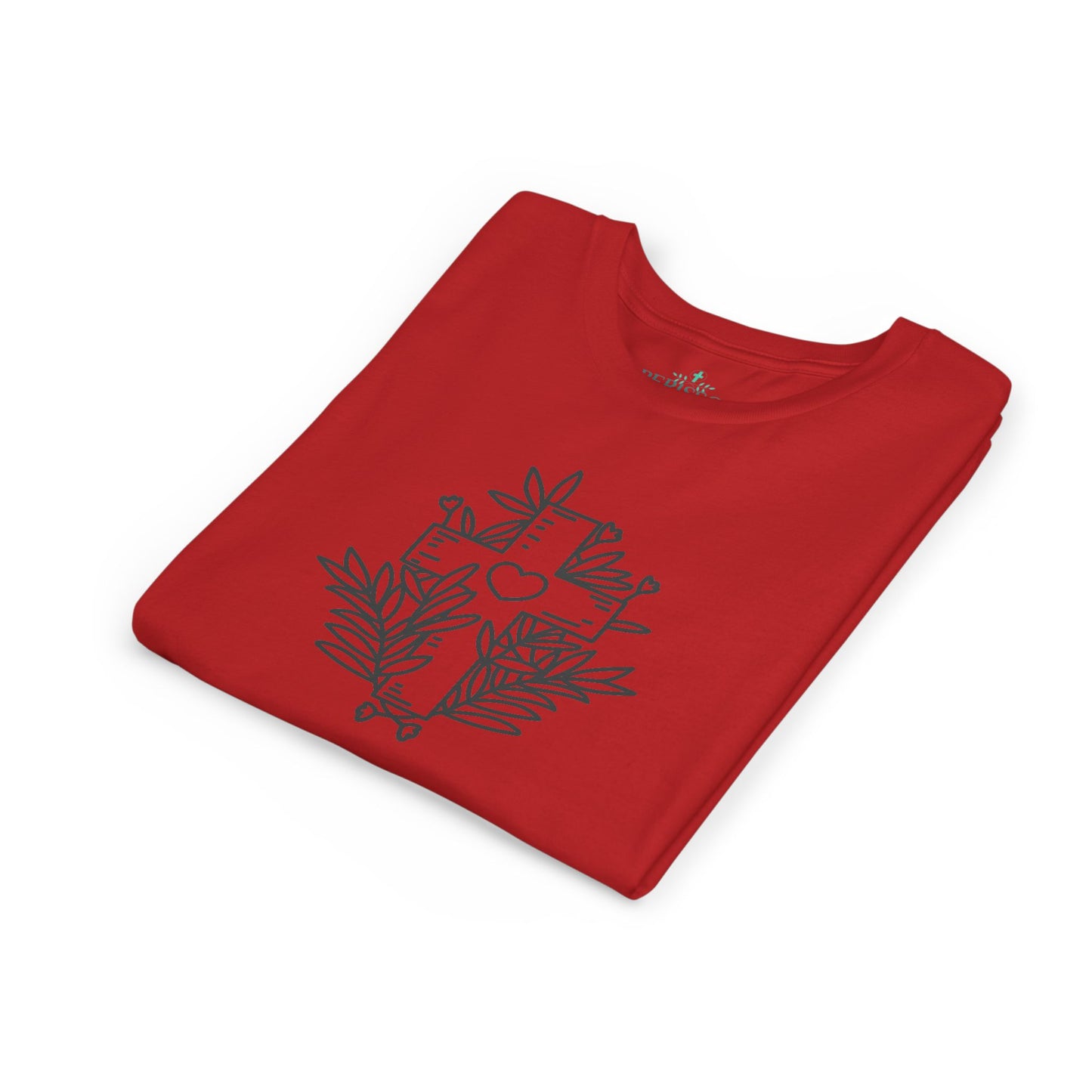 Black Cross Tee Shirt-Children