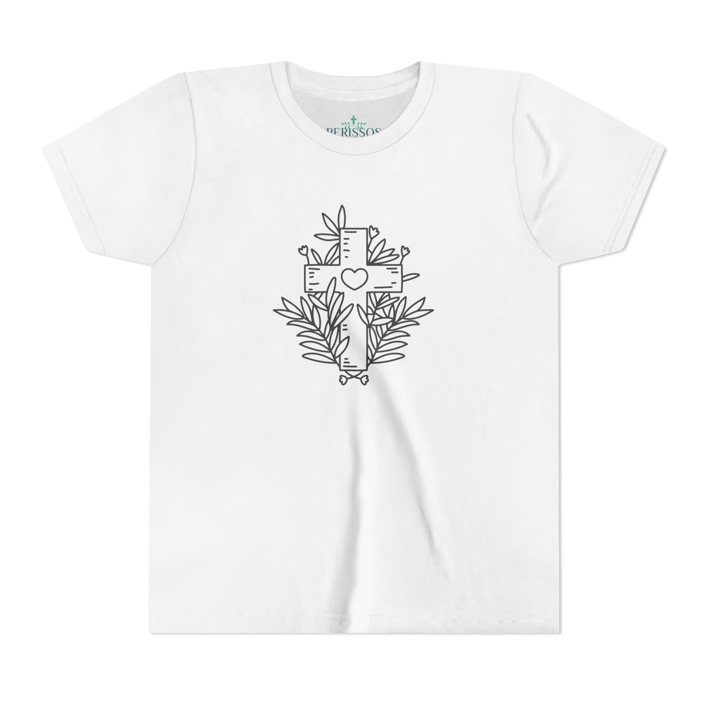 Black Cross Tee Shirt-Children