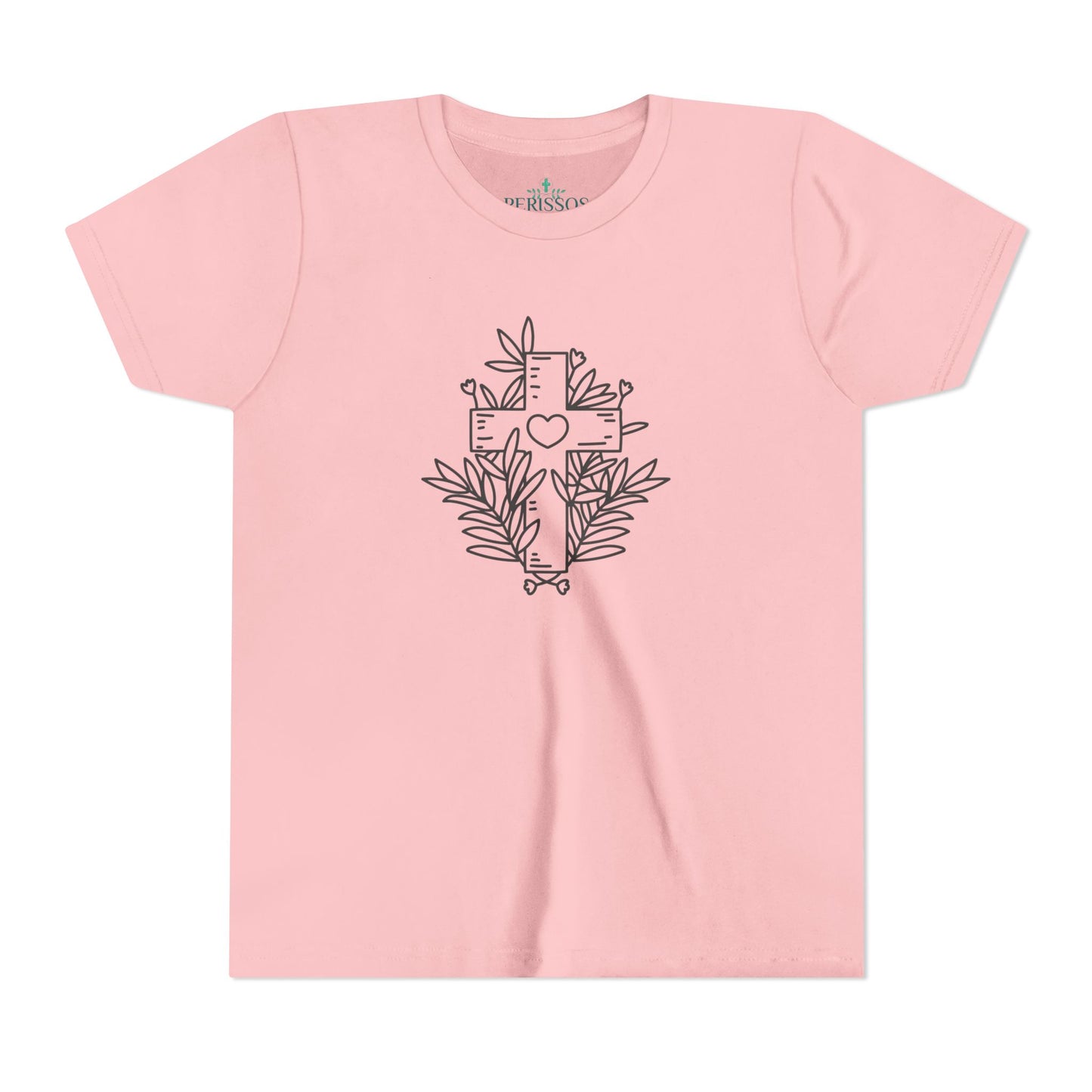 Black Cross Tee Shirt-Children