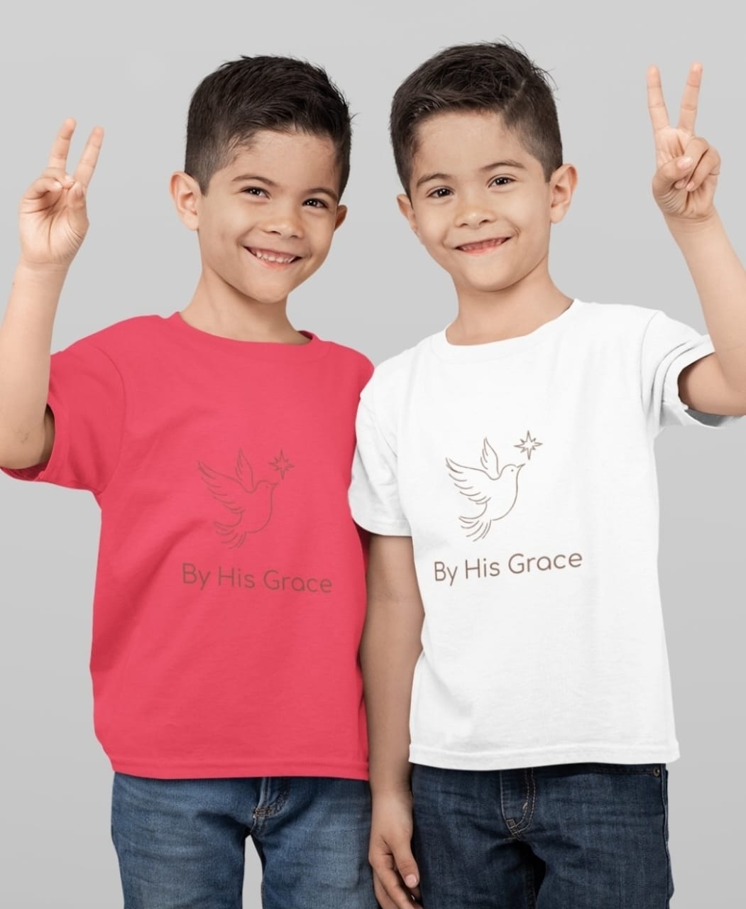 By His Grace Tee Shirt-Children