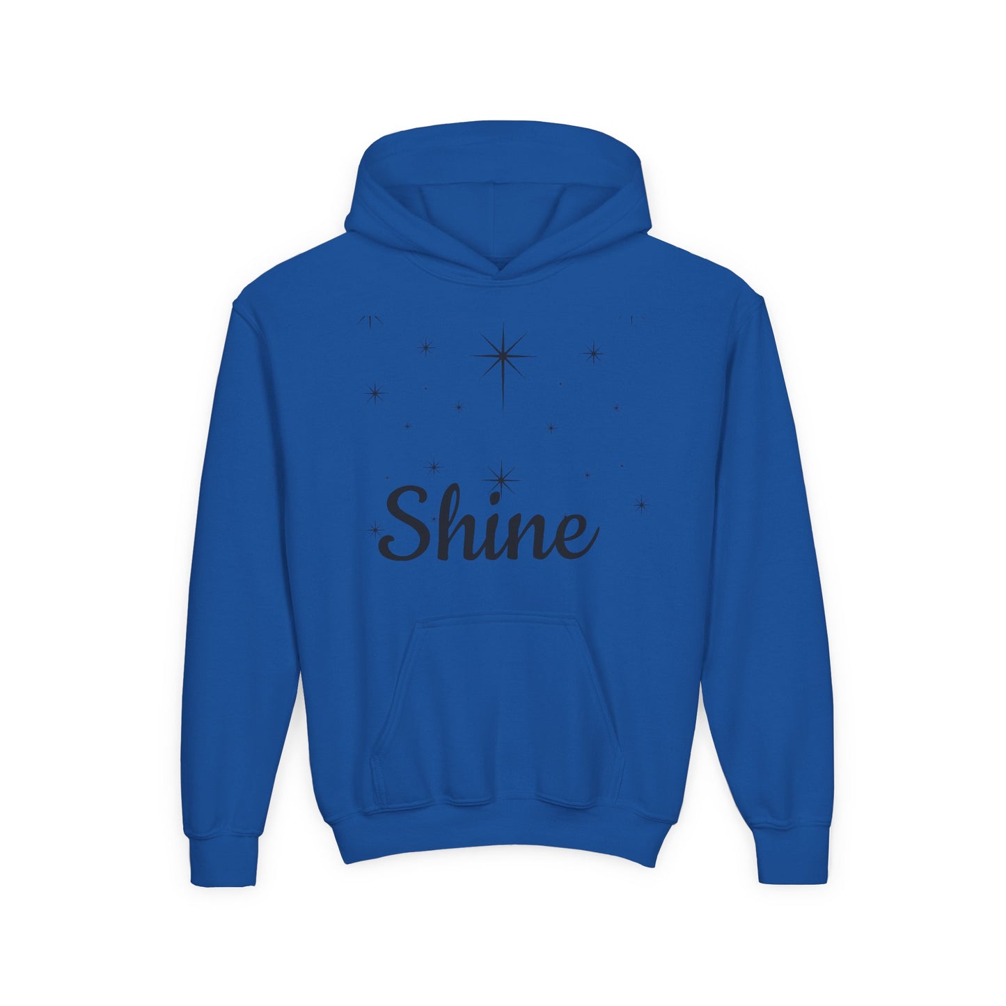 Sudadera con capucha de mezcla pesada para jóvenes Born to shine