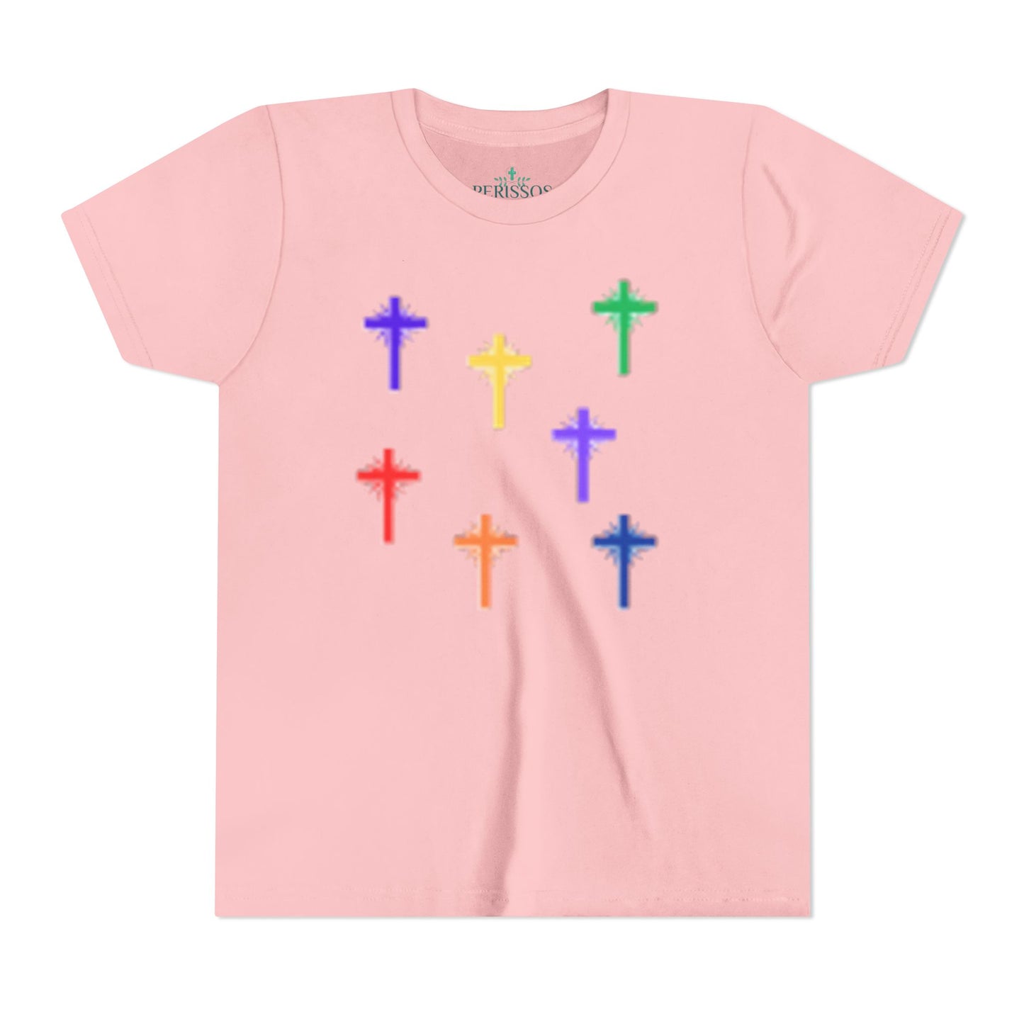 Colored Cross Tee Shirt-Children