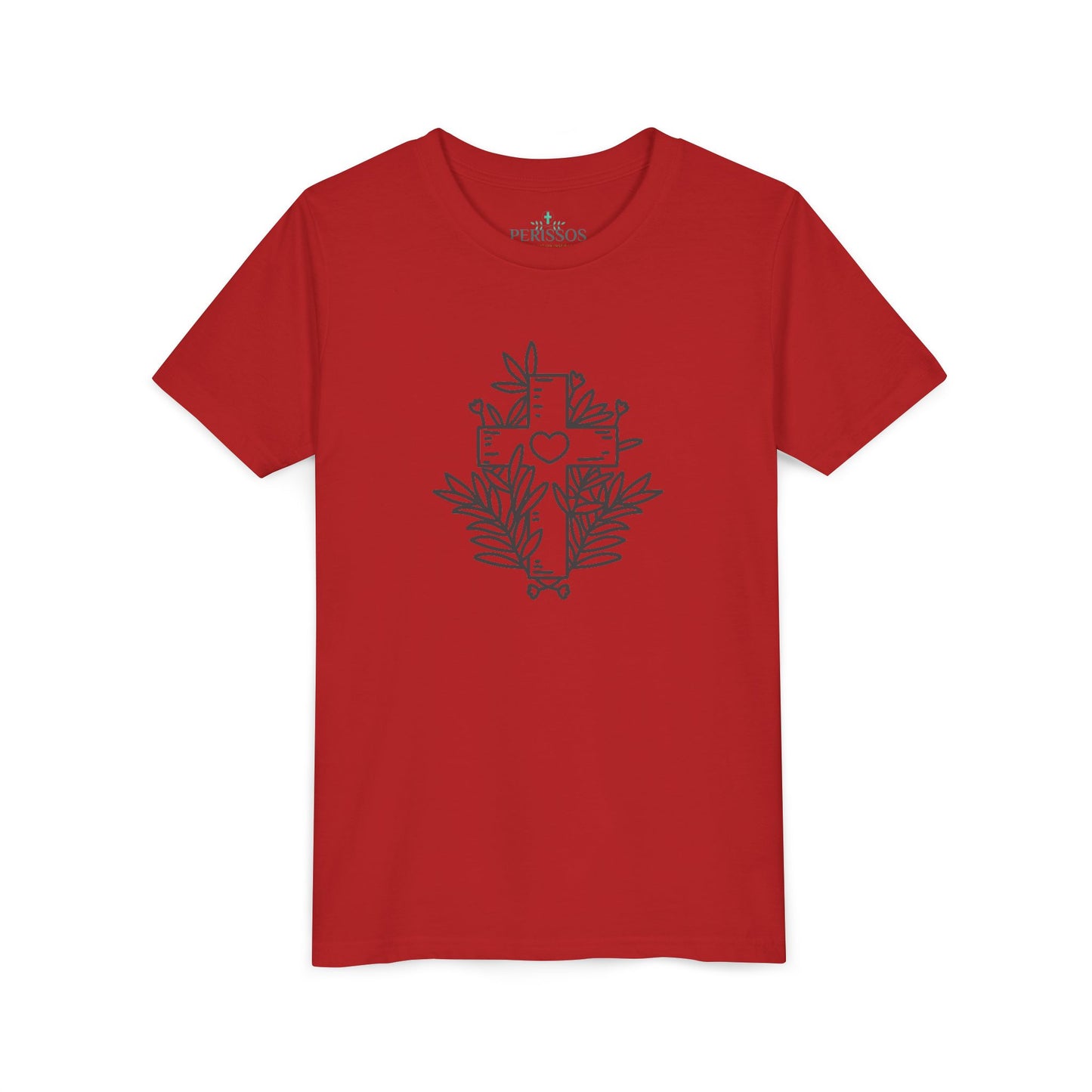 Black Cross Tee Shirt-Children