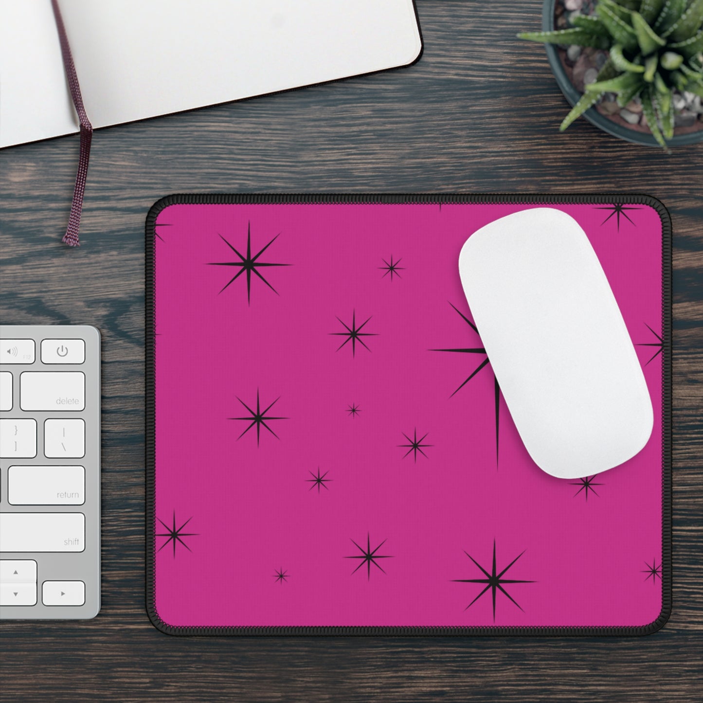 Sparkles Mouse Pad-Pink