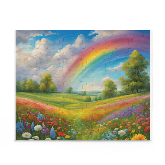 The Rainbow Jigsaw Puzzle