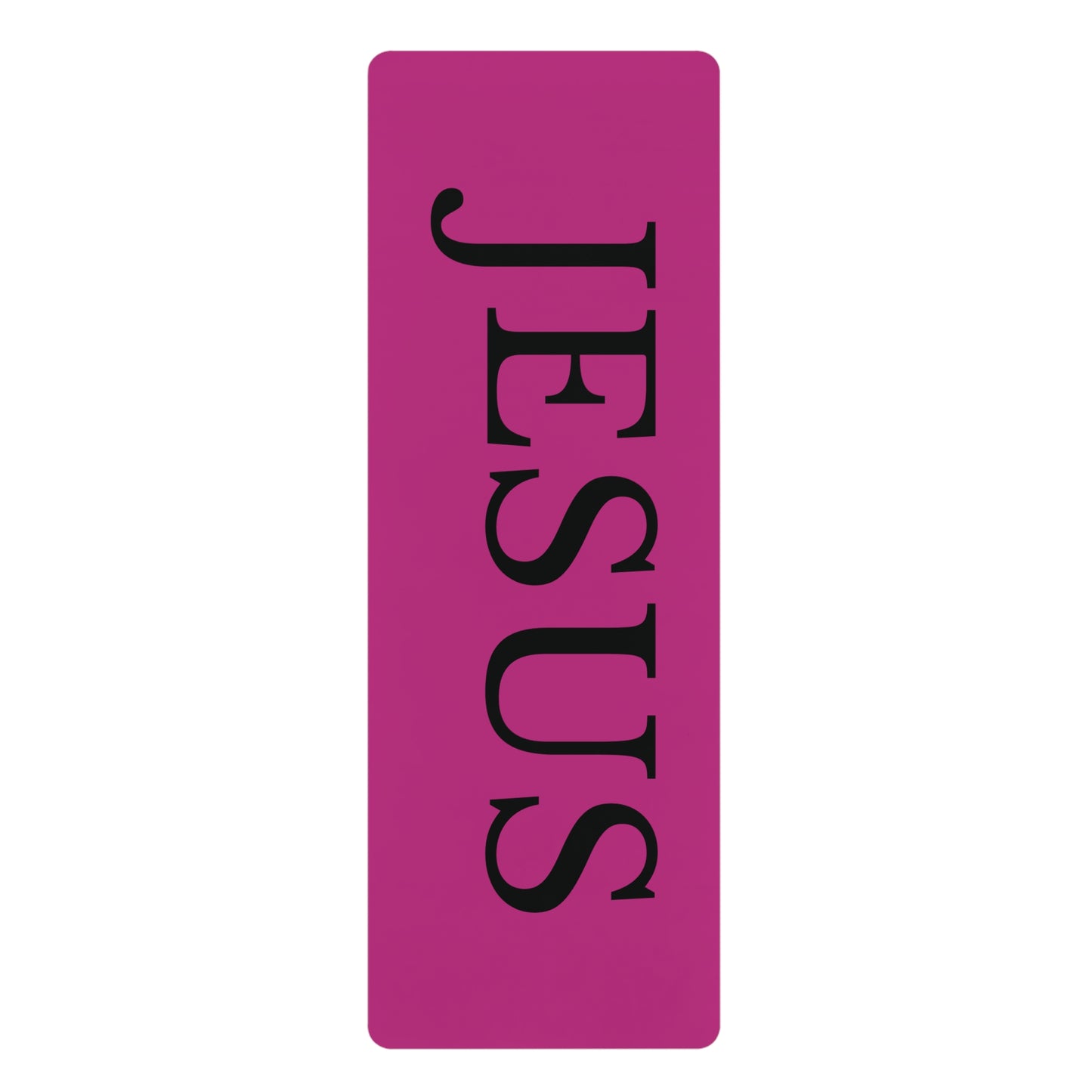 'Jesus' Exercise Workout Mat-Pink