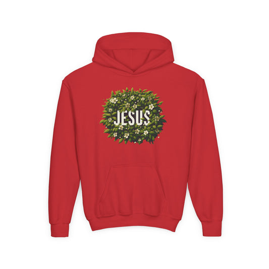 Jesus Leafy Hoodie-Children