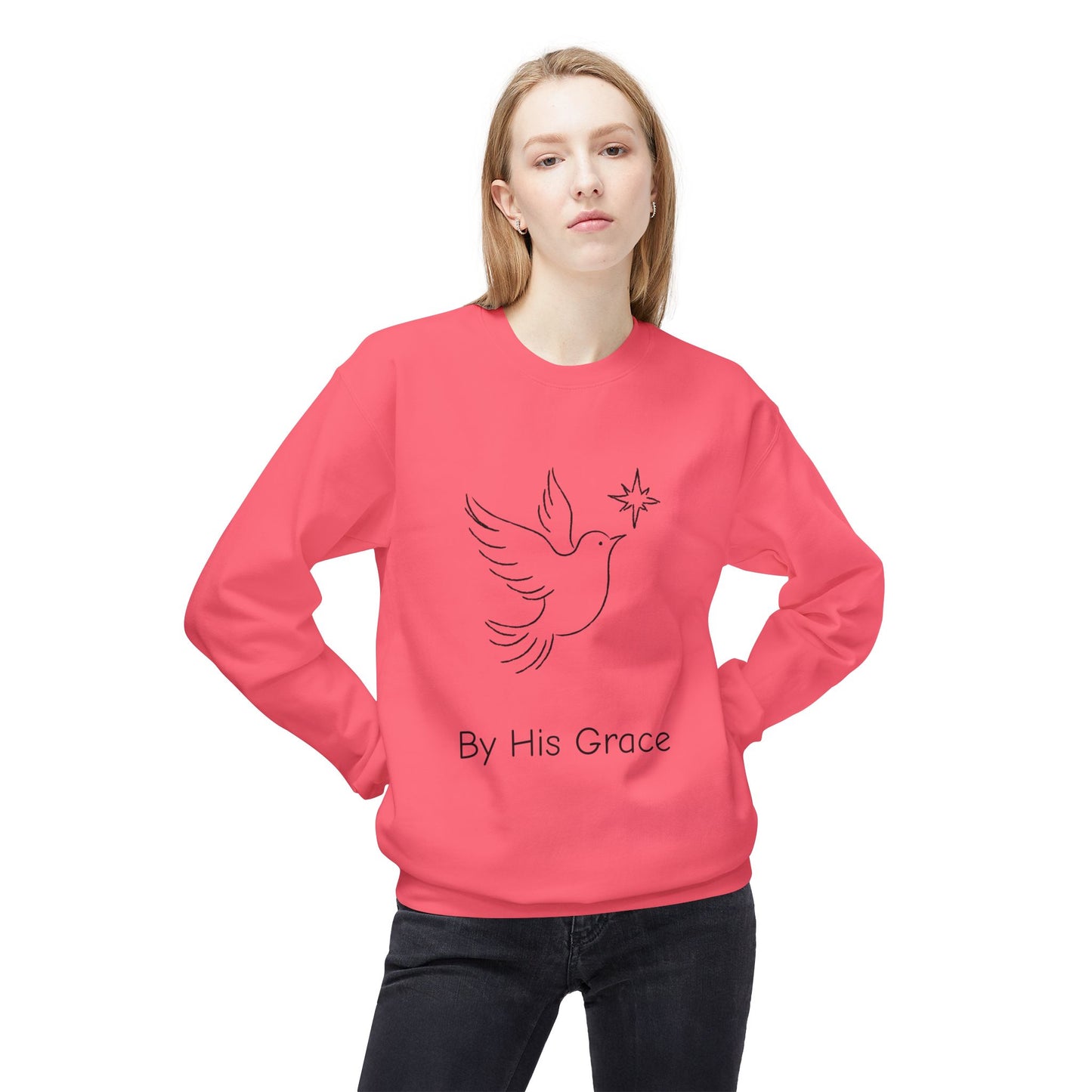 By His Grace Sweatshirt-Unisex