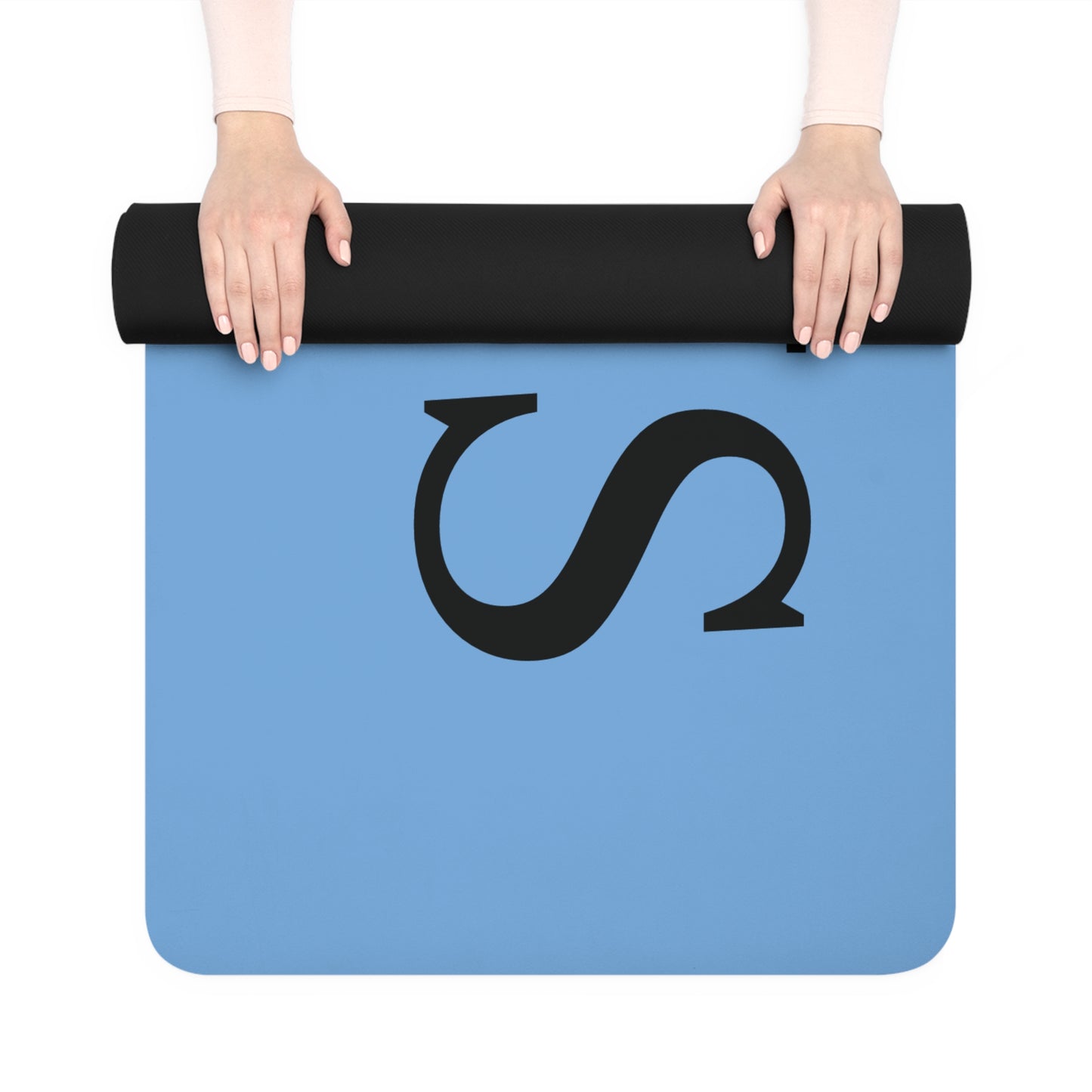 'Jesus' Exercise Workout Mat-Light Blue
