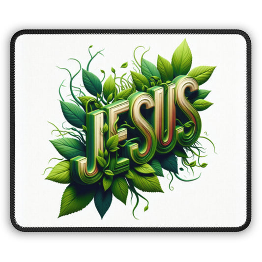 Alfombrilla de ratón para juegos con la inspiración de Jesús: perfecta para jugadores y creyentes