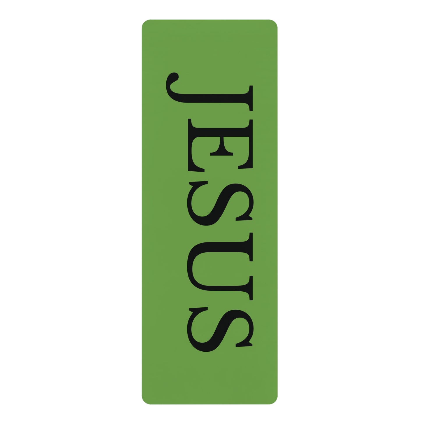 'Jesus' Exercise Workout Mat-Green