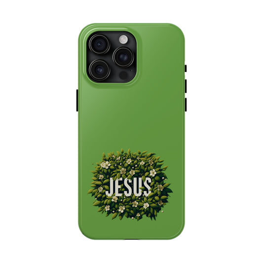 Jesus Leafy Phone Case